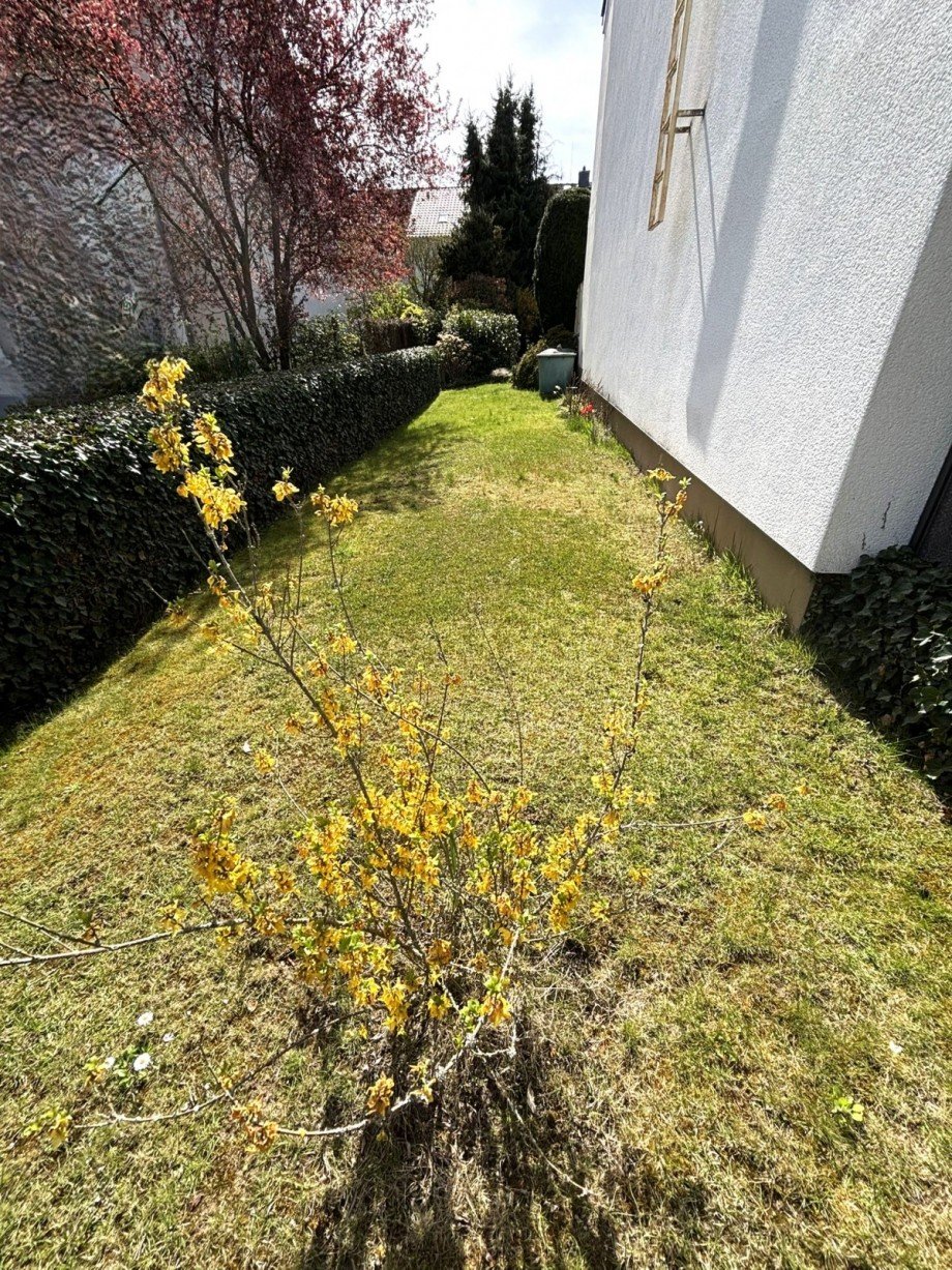 Gartenbereich seitlich Reihenendhaus Heusenstamm