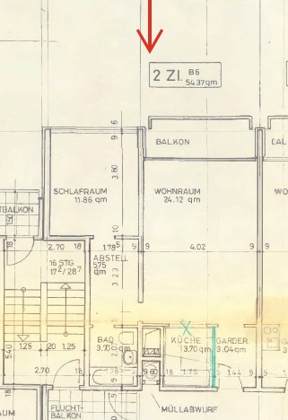 Grundriss Etagenwohnung Frankfurt am Main